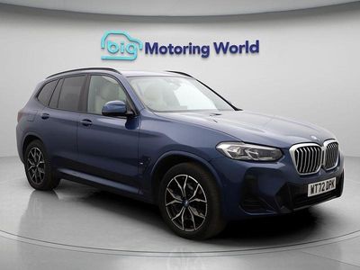 Blue Used 2022 BMW X3 M Sport SUV | £31,100 (Fair price)