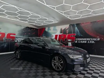 Used Audi A6 S-Line 204 HP (150 kW) 2020 Blue Sedan