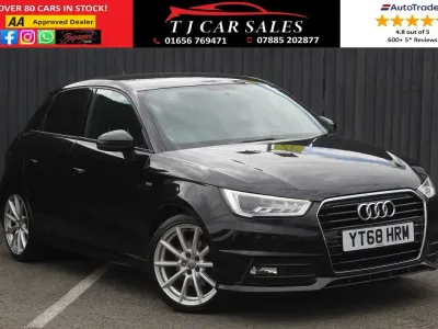 Used Audi A1 S-Line 2018 Black Hatchback