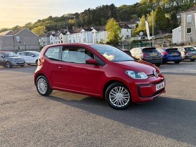 Begagnad VW up! move up! 60 HK (44 kW) 2018 Röd Halvkombi