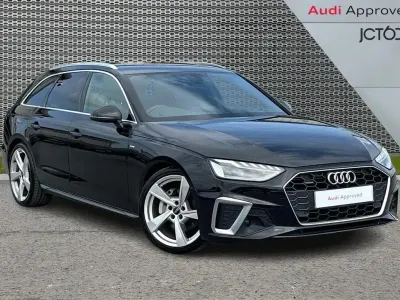 Used Audi A4 S-Line 200 HP (147 kW) 2024 Black Estate