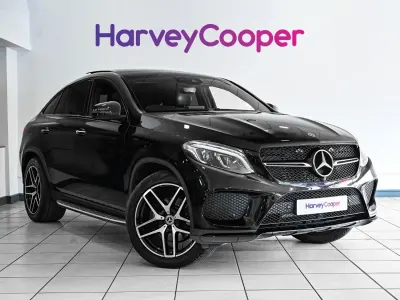 Used Mercedes GLE350 AMG 258 HP (189 kW) 2018 Black Coupe