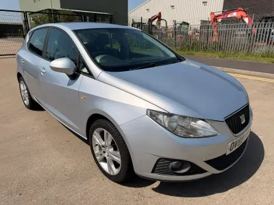 Used Seat Ibiza Sport 85 HP (62 kW) 2009 Silver Hatchback