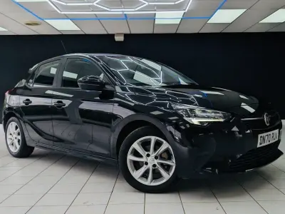 Used Vauxhall Corsa 75 HP (55 kW) 2020 Black Hatchback