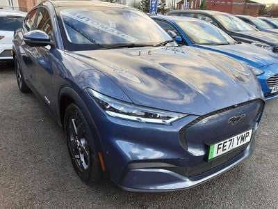 Blue Used 2021 Ford Mustang Extended Range Hatchback | £13,971 (Fair price)