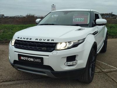 White Used 2011 Land Rover Range Rover evoque Prestige Coupe | £9,000 (Fair price)