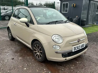 Käytetty Fiat 500 85 HP (62 kW) 2013 Peessi Avoauto