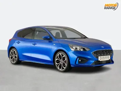 Used Ford Focus ST-Line X 125 HP (91 kW) 2019 Blue Hatchback