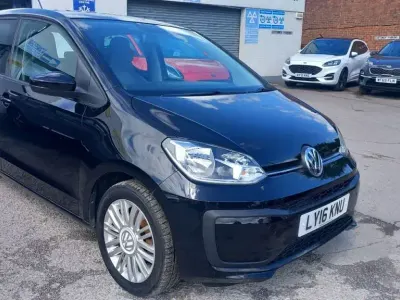 Used VW up! move up! 60 HP (44 kW) 2016 Black Hatchback
