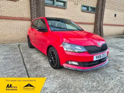 Used Skoda Fabia Monte Carlo 110 HP (80 kW) 2016 Red Hatchback