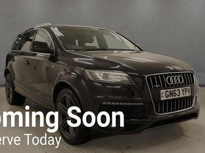 Used Audi Q7 S-line plus 245 HP (180 kW) 2013 Black SUV