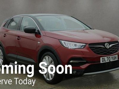 Used Vauxhall Grandland X Elite 130 HP (95 kW) 2020 Red SUV