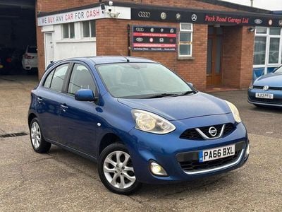 Used Nissan Micra Acenta 80 HP (58 kW) 2017 Blue Hatchback