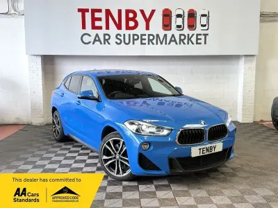 Used BMW X2 M Sport 190 HP (139 kW) 2019 Blue SUV