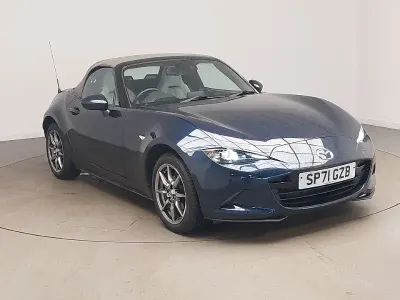Used Mazda MX5 Inclusive 132 HP (97 kW) 2021 Blue Cabriolet