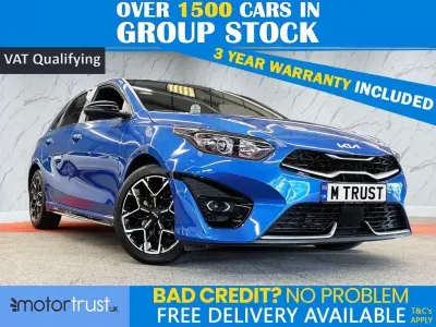 Gebraucht Kia Ceed GT-Line 158 PS (116 kW) 2023 Blau Kleinwagen