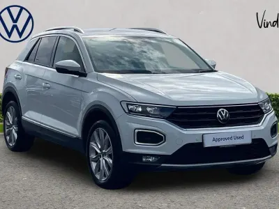 Used VW T-Roc SEL 150 HP (110 kW) 2021 White SUV