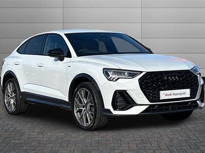 Used Audi Q3 Black Edition 150 HP (110 kW) 2025 Glacier white SUV
