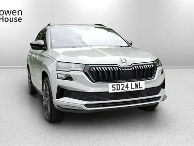 Used Skoda Karoq SportLine 150 HP (110 kW) 2024 Grey SUV