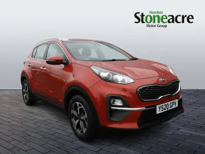 Gebraucht Kia Sportage 177 PS (130 kW) 2020 Rot SUV