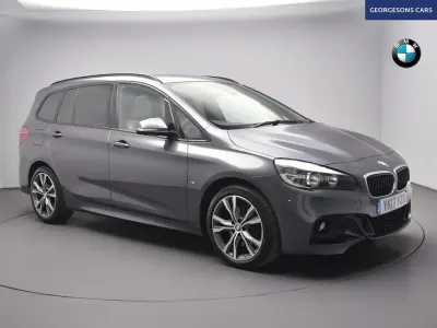 Begagnad BMW 218 M Sport 150 HK (110 kW) 2017 Grå Minibuss