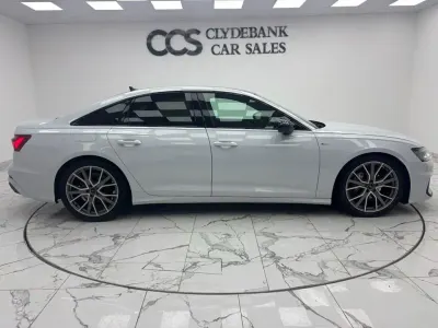 Used Audi A6 Black Edition 204 HP (150 kW) 2020 White Sedan