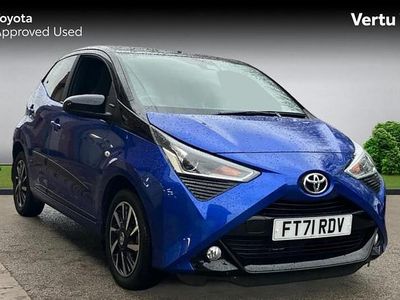 Blue Used 2022 Toyota Aygo Trend Hatchback | £9,292 (Fair price)