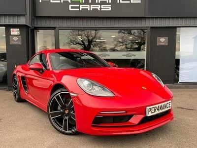Used Porsche 718 Cayman 300 HP (220 kW) 2017 Red Coupe