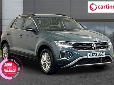 Used VW T-Roc Life 150 HP (110 kW) 2023 Blue SUV