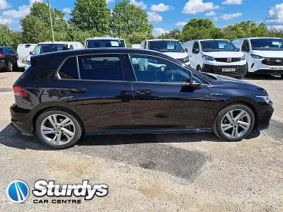 Used VW Golf VIII R-line 150 HP (110 kW) 2023 Black Hatchback
