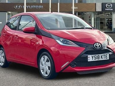 Used Toyota Aygo X-play 69 HP (50 kW) 2018 Red Hatchback
