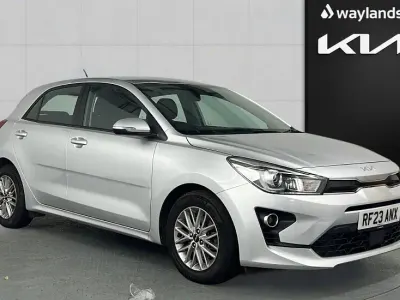 Used Kia Rio 83 HP (61 kW) 2023 Silver Hatchback