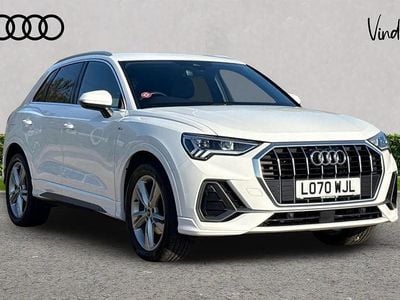 Begagnad Audi Q3 S-Line 150 HK (110 kW) 2021 Vit SUV