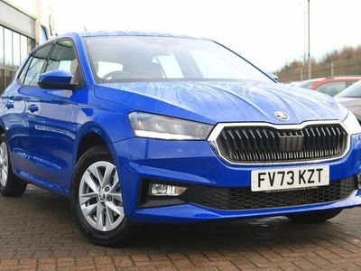 Energy blue Used 2023 Skoda Fabia Comfort Hatchback | £11,895 (Fair price)