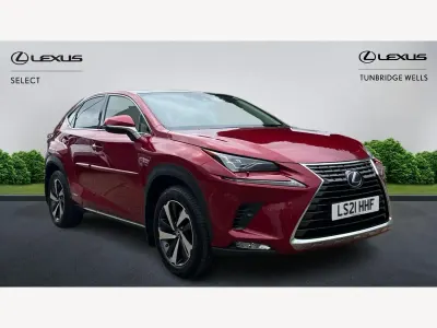 Used Lexus NX300h 2021 Red SUV