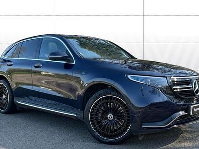 Used Mercedes EQC400 AMG Line Premium Plus 300 kW (408 HP) 2021 Blue SUV