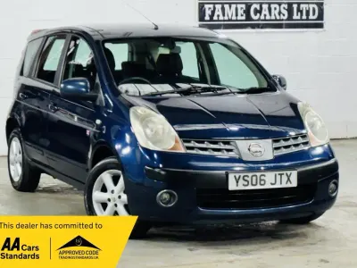 Used Nissan Note SE 110 HP (80 kW) 2006 Blue Hatchback