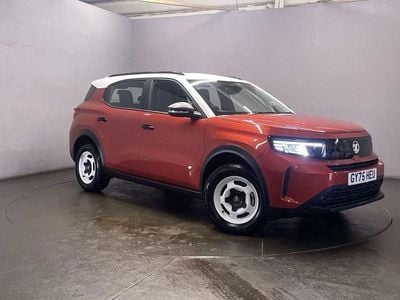 New Vauxhall Frontera Design Edition 83 kW (113 HP) 2025 Orange SUV