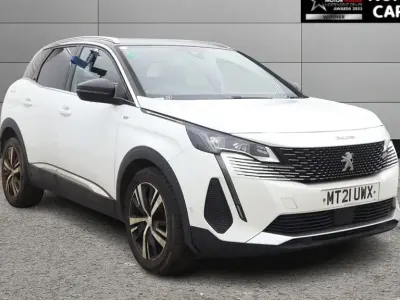 Used Peugeot 3008 GT 130 HP (95 kW) 2021 White SUV