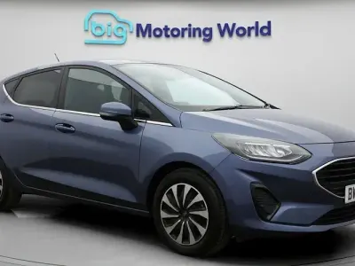 Used Ford Fiesta Titanium 101 HP (74 kW) 2022 Blue Hatchback