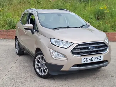 Used Ford Ecosport Titanium 125 HP (91 kW) 2018 Beige SUV