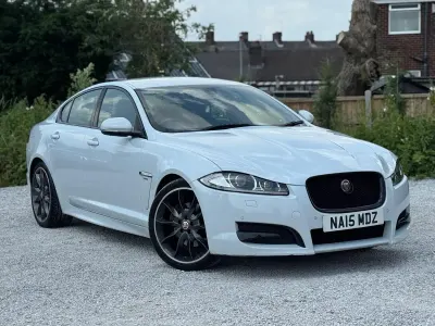 Used Jaguar XF R-Sport 200 HP (147 kW) 2015 White Sedan