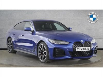 Used BMW 420 M Sport 180 HP (132 kW) 2023 Blue Coupe