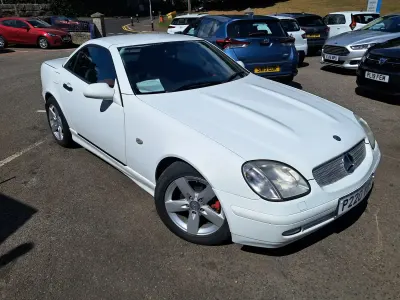 Used Mercedes SLK230 1997 White Cabriolet