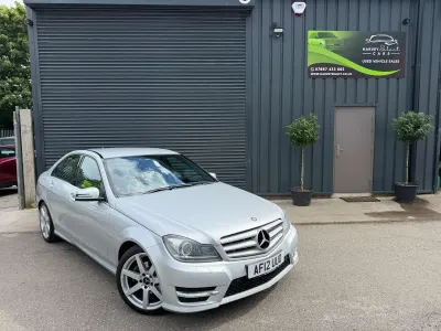 Used Mercedes C220 170 HP (125 kW) 2012 Silver Sedan