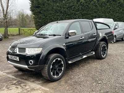 Black Used 2013 Mitsubishi L200 Pickup | £6,994 (Fair price)