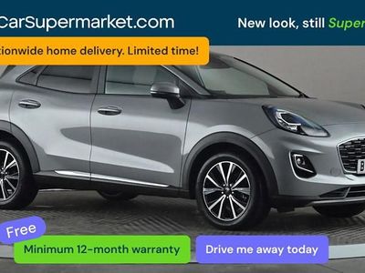Used Ford Puma Titanium 125 HP (91 kW) 2023 Silver SUV