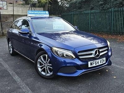 Used Mercedes C200 184 HP (135 kW) 2014 Blue Estate