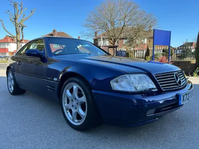 Used Mercedes SL320 Edition 2000 Blue Cabriolet