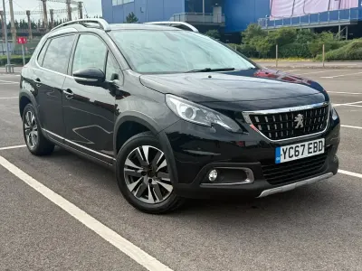 Used Peugeot 2008 Allure 80 HP (58 kW) 2017 Black SUV